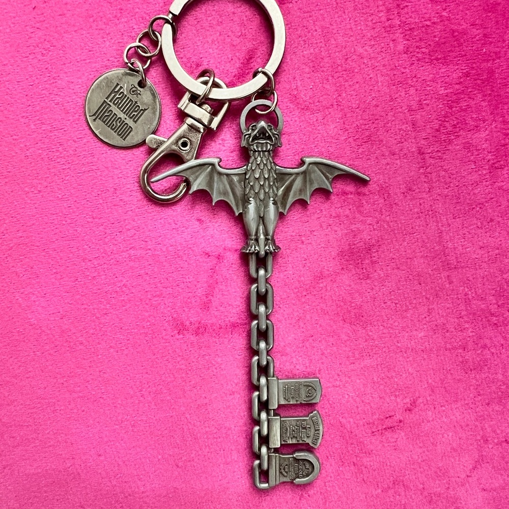 Dooney & Bourke - Disney Haunted Mansion Handbag & Keychain Rare Black Retired - Picture 16 of 16